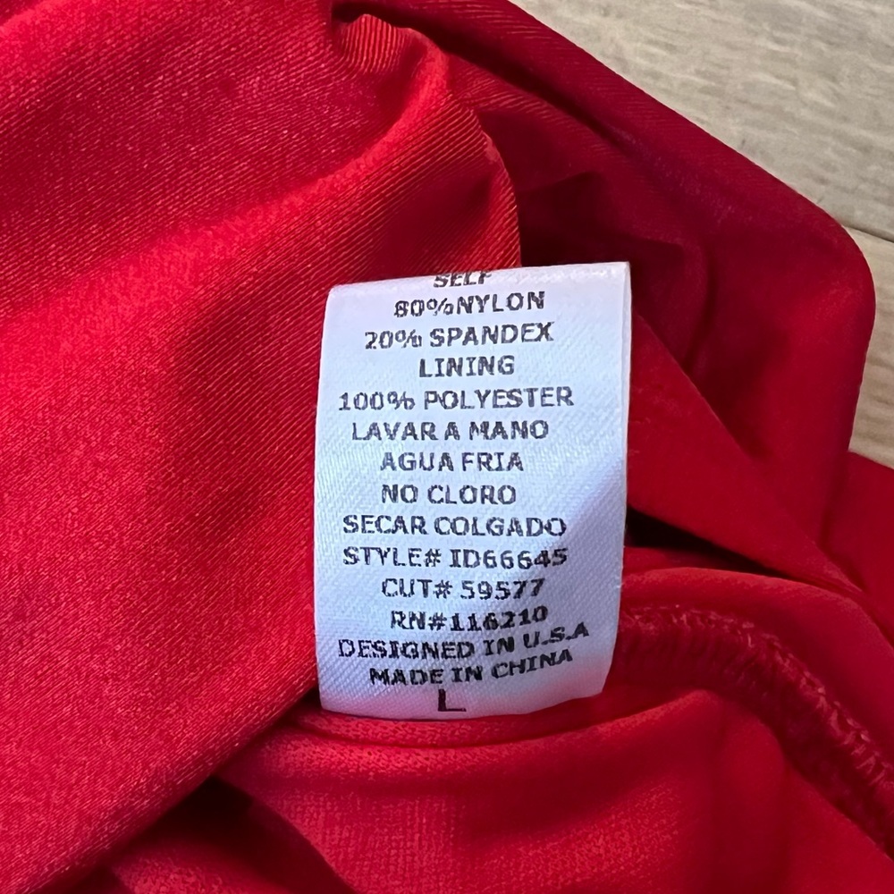 Entry Red Mini Dress - Picture 10 of 12